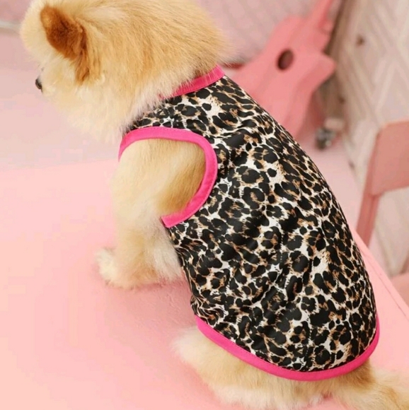 Leopard Print Dog/Cat Tank - Picture 5 of 7